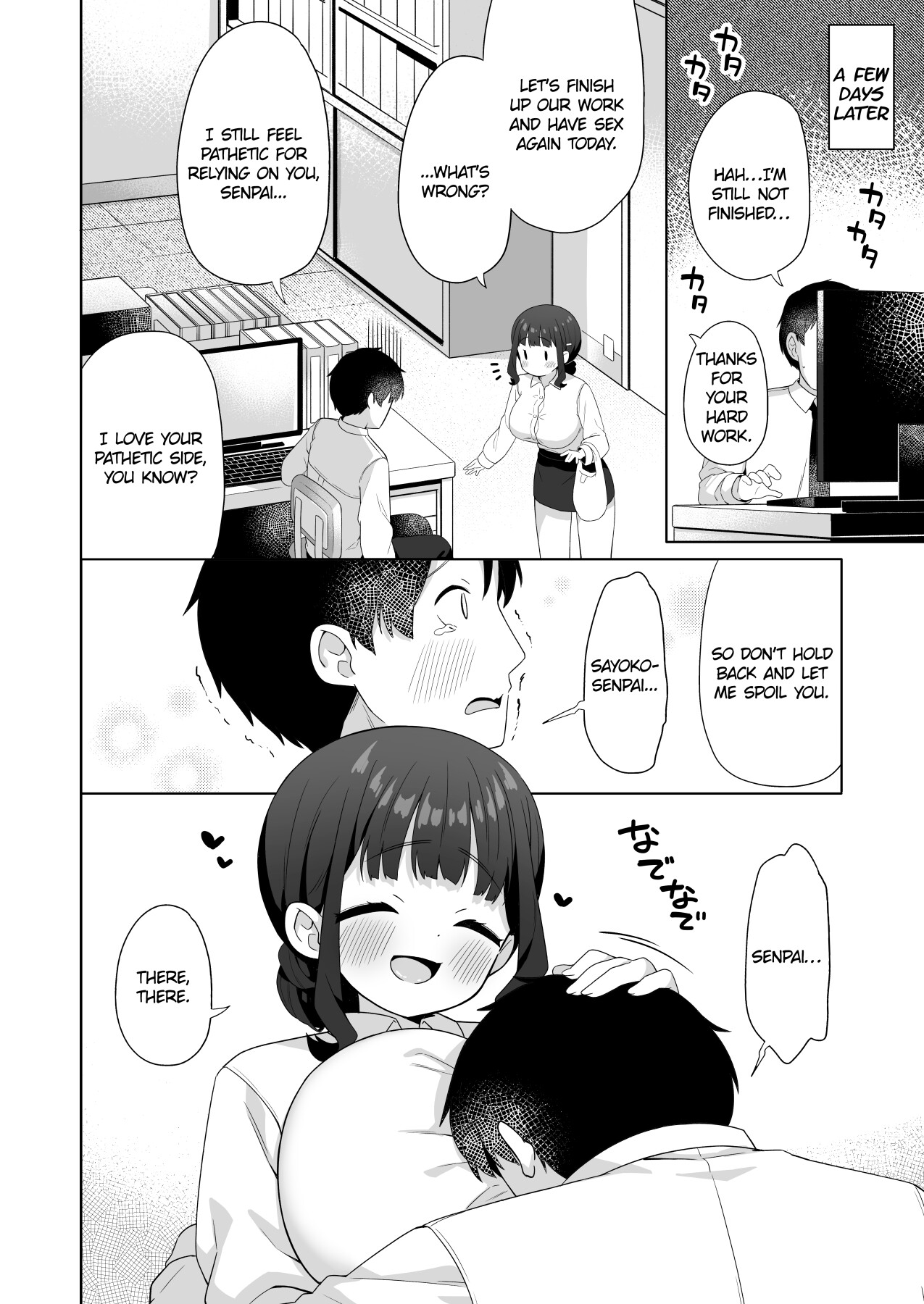 Hentai Manga Comic-My Senpai With Big Tits Is Very Sweet!-Read-41